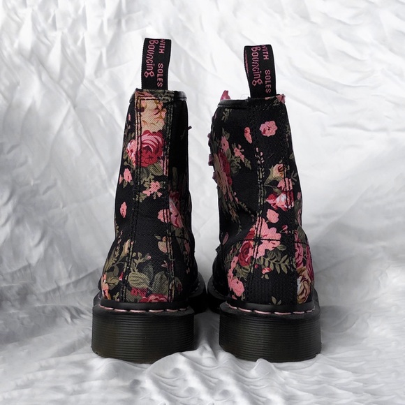 SOLD New Condition Doc Martens Floral - Picture 3 of 5